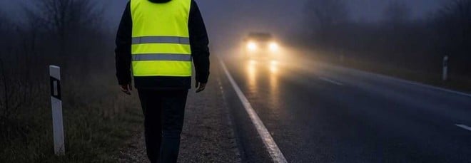 Nuovo Codice della Strada, divieti anche per i pedoni: giubbotto riflettente obbligatorio