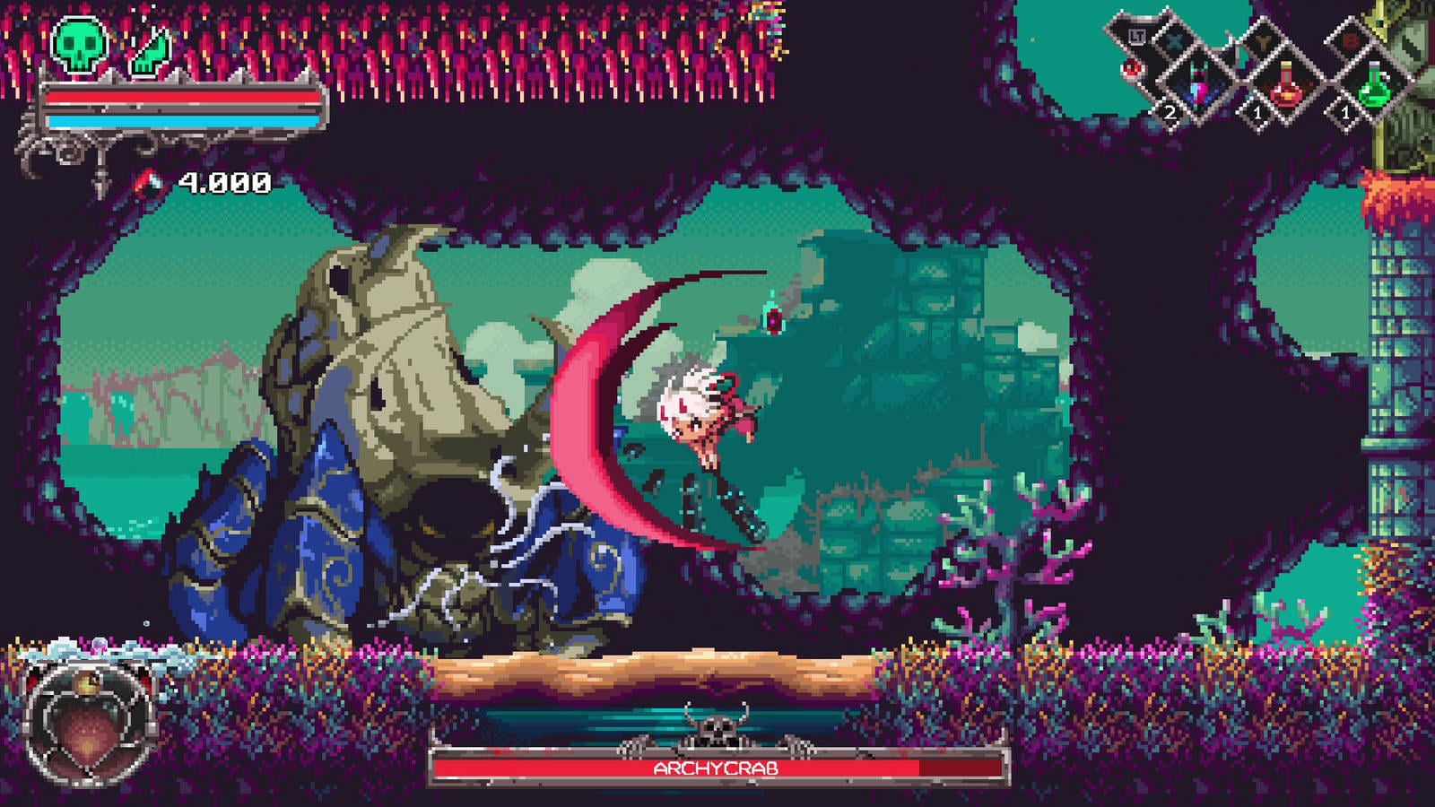 鬼の子躍動2Dアクション『Okko The Exiled』9月30日配信へ。踏み台からの“空中鬼コンボ”、世界を繋ぐため少年は跳ぶ