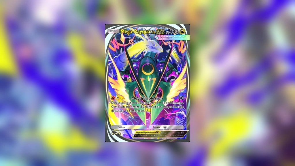 Pokémon Pocket Méga-Rayquaza EX : la liste d'un des meilleurs decks de l'extension Domination Céleste