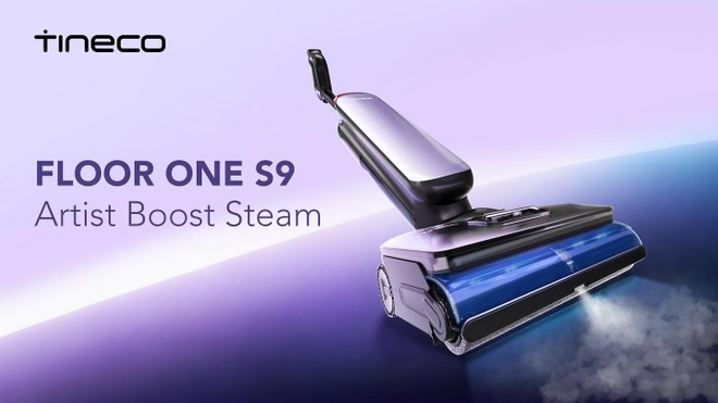 Tineco Floor One S9 Artist Boost Steam: la lavapavimenti con vapore a 230°C