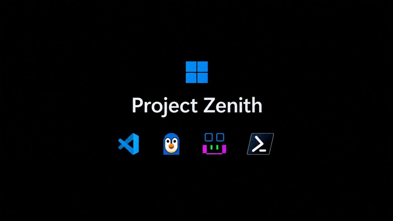 Project Zenith, Microsoft prepara un Windows 11 ottimizzato per programmatori e modelli AI
