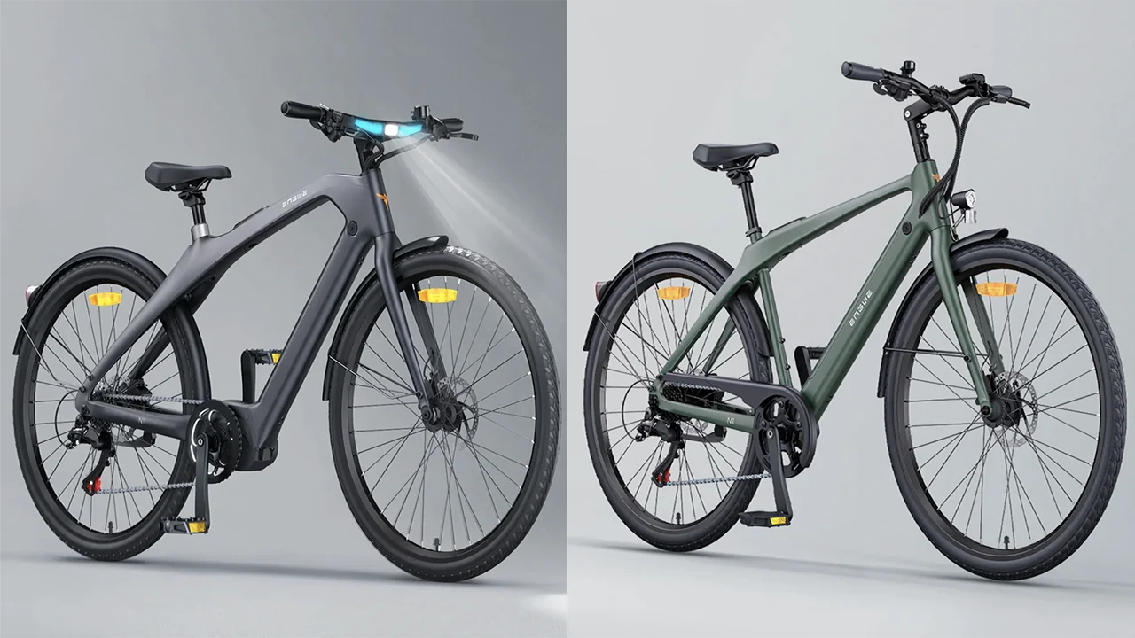 Torna il super doppio sconto sulle e-bike in carbonio Engwe, ora anche con telaio da donna