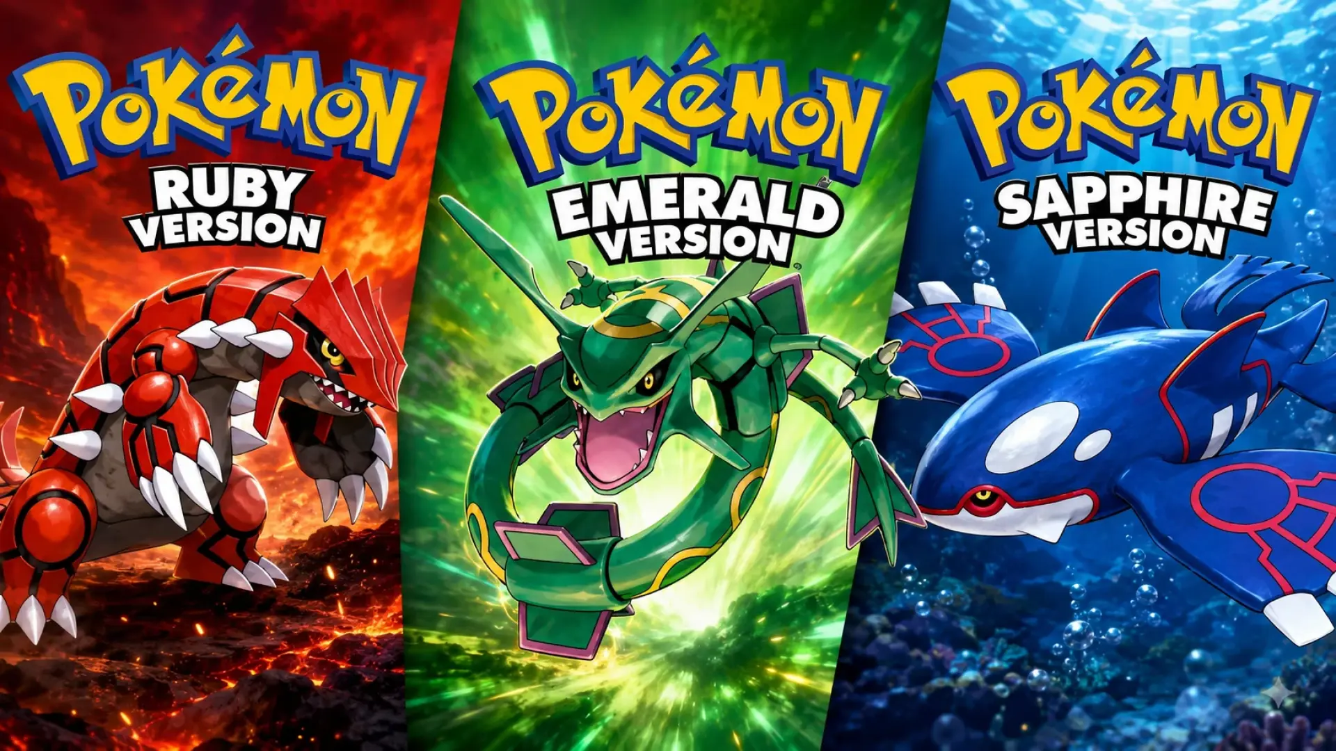Pokémon Rubí, Zafiro y Esmeralda pueden ser los siguientes ports para Nintendo Switch y Switch 2, y llegarían dentro de muy poco