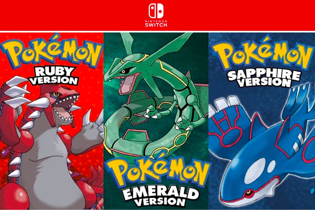 Pokemon Rubis, Saphir et Emeraude de retour en 2026