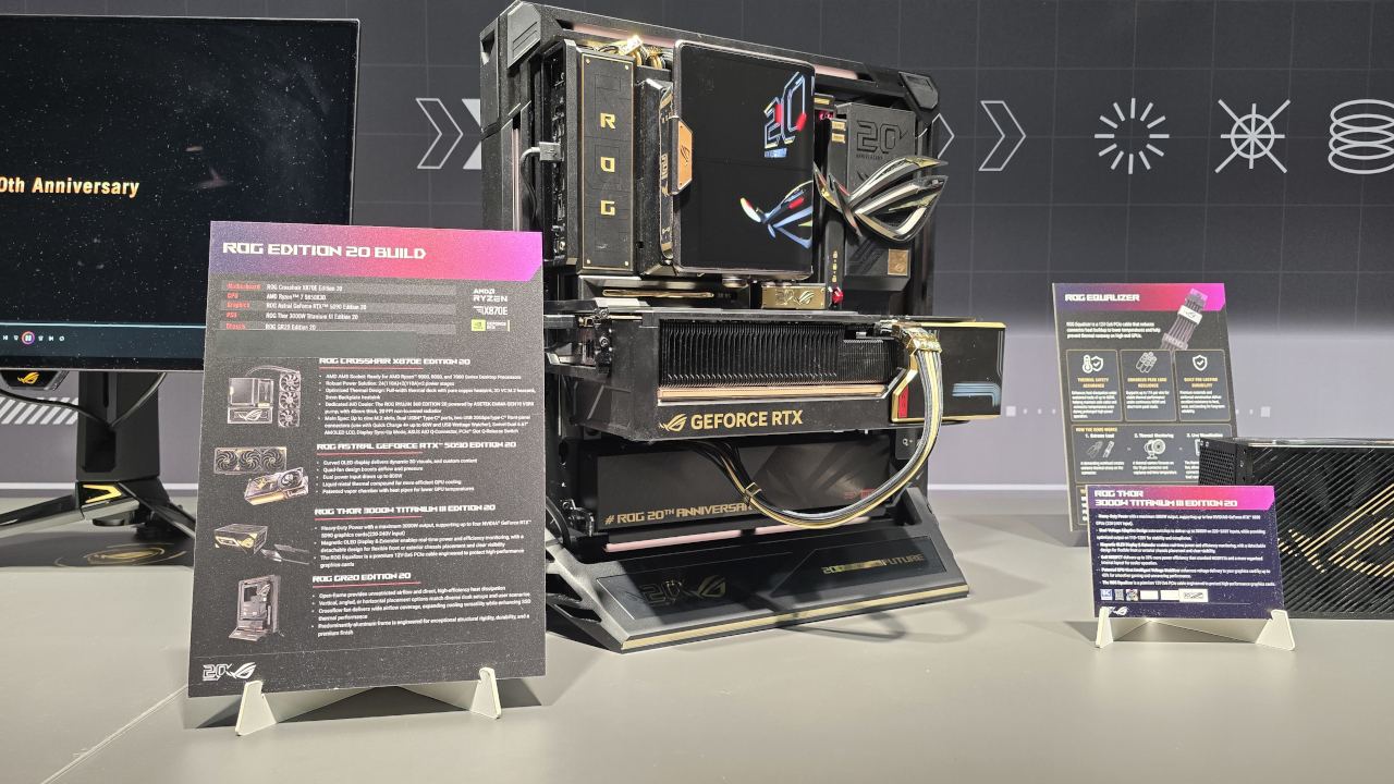 ASUS moltiplica le collaborazioni speciali: GPU a tema T1, Onimusha e la eGPU compatta XG Core