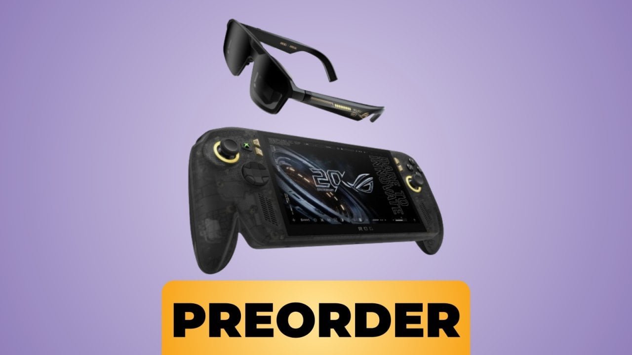 Preordina il bundle esclusivo ASUS ROG XBOX Ally X20, disponibile su Amazon
