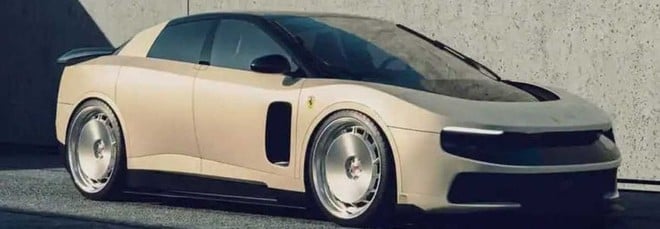 Ferrari Luce, il tuning di Vossen dedicato alla prima berlina elettrica del Cavallino