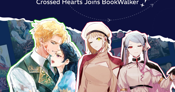 BookWalker Expands Catalog with Crossed Hearts Titles