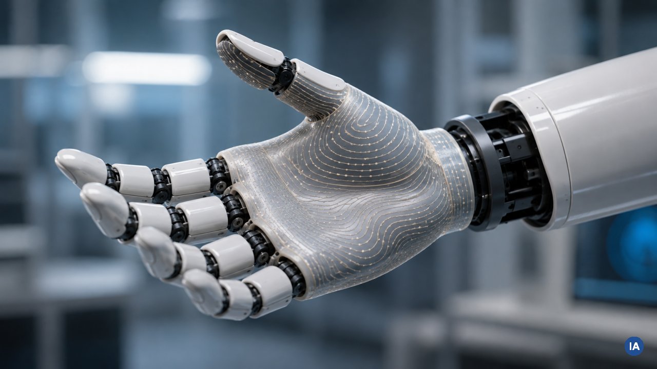La pelle dei robot funziona come un touchscreen: 16 elettrodi e il tocco a 6 mm