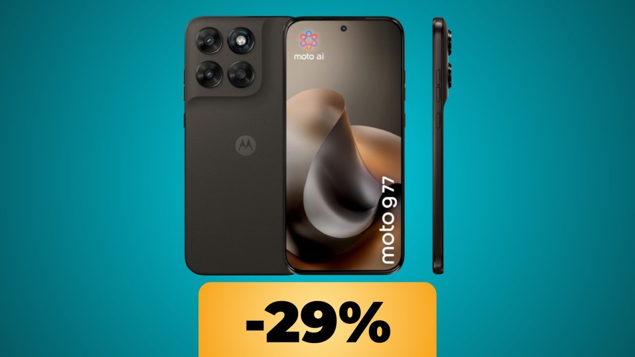 Motorola G77 è in offerta su Amazon: al suo minimo storico diventa il best buy di ferragosto