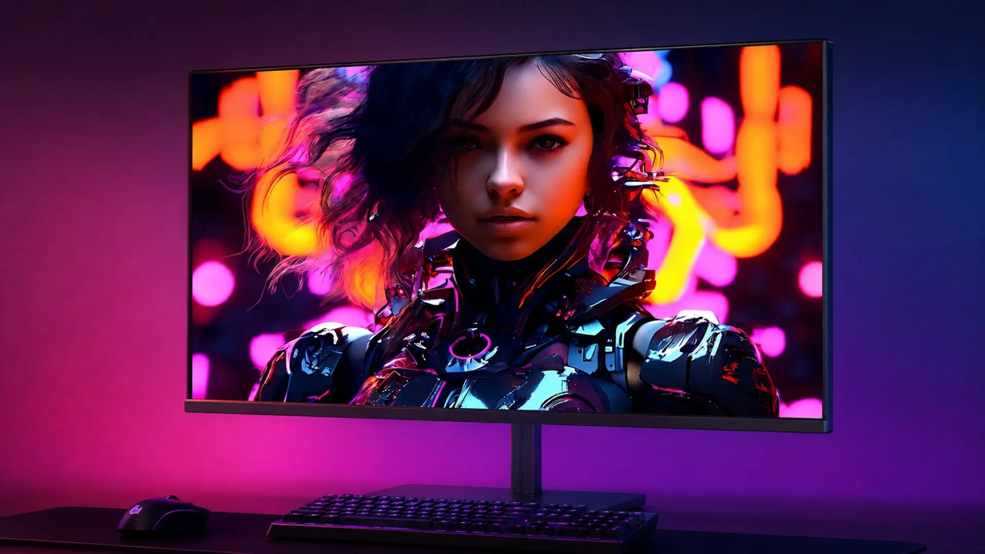 La velocidad que necesitas con la explosión de color que mereces: el panel Fast IPS con 133% sRGB y HDR10