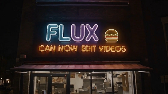 動画編集AI「FLUX Video Edit」が登場、指定箇所のみ編集可能