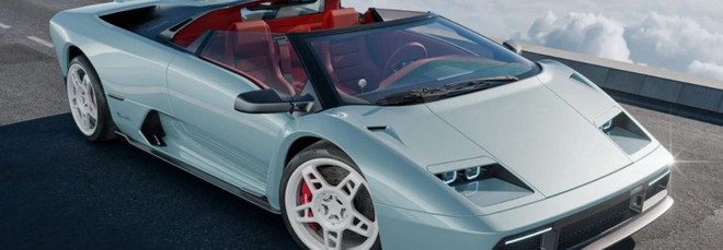 Eccentrica V12 Roadster, la Lamborghini Diablo ritorna in vita in un restomod epocale