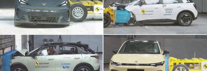 Euro NCAP: i risultati di Cupra Raval, Aion UT, Geely E2 e Leapmotor B05