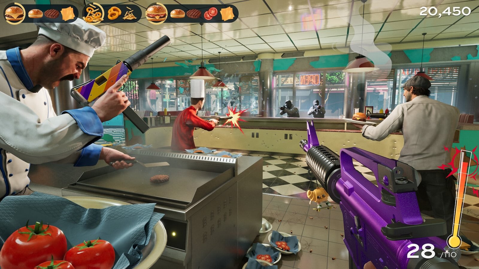 協力マルチ対応料理FPS『Mayhem À La Carte – メイヘム・アラカルト ～カオスキッチン～』発表。なぜか敵が襲撃してくるキッチンで、武器を片手にクッキング