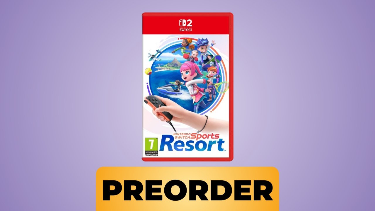Prenota Nintendo Switch Sports Resort direttamente su Amazon: poco più di un mese all'uscita