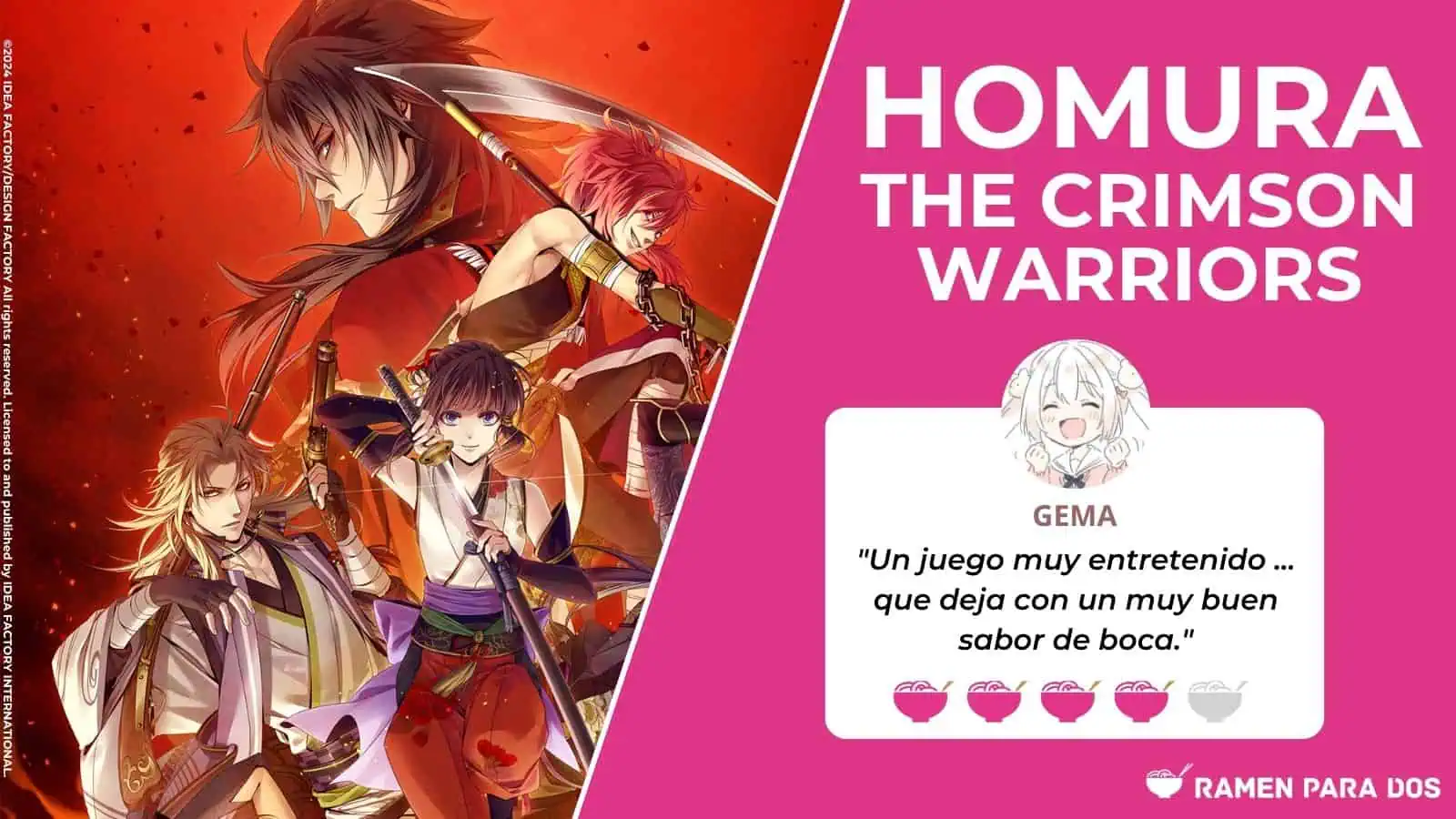 Homura: The Crimson Warriors
