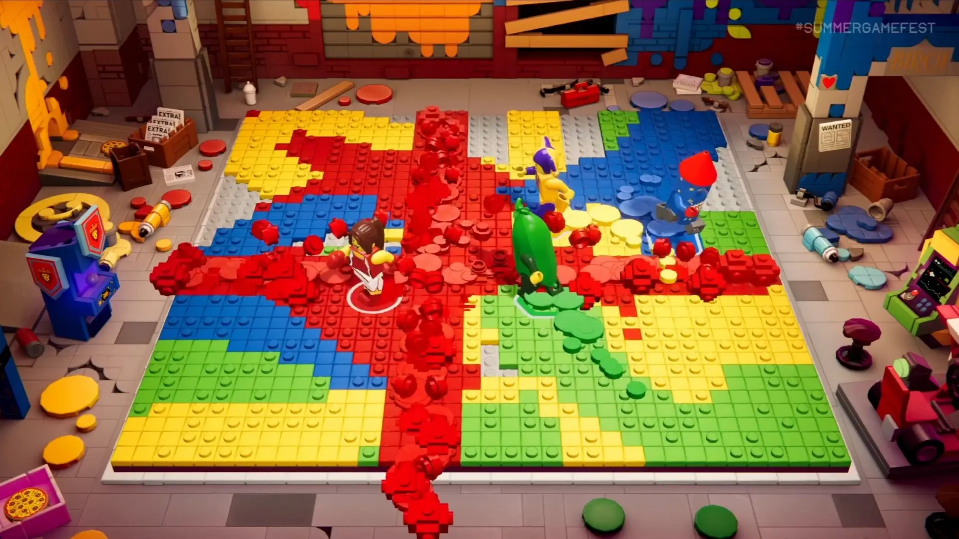 Desafía a tus amigos en LEGO Party! con un multijugador adictivo y el humor inconfundible de LEGO