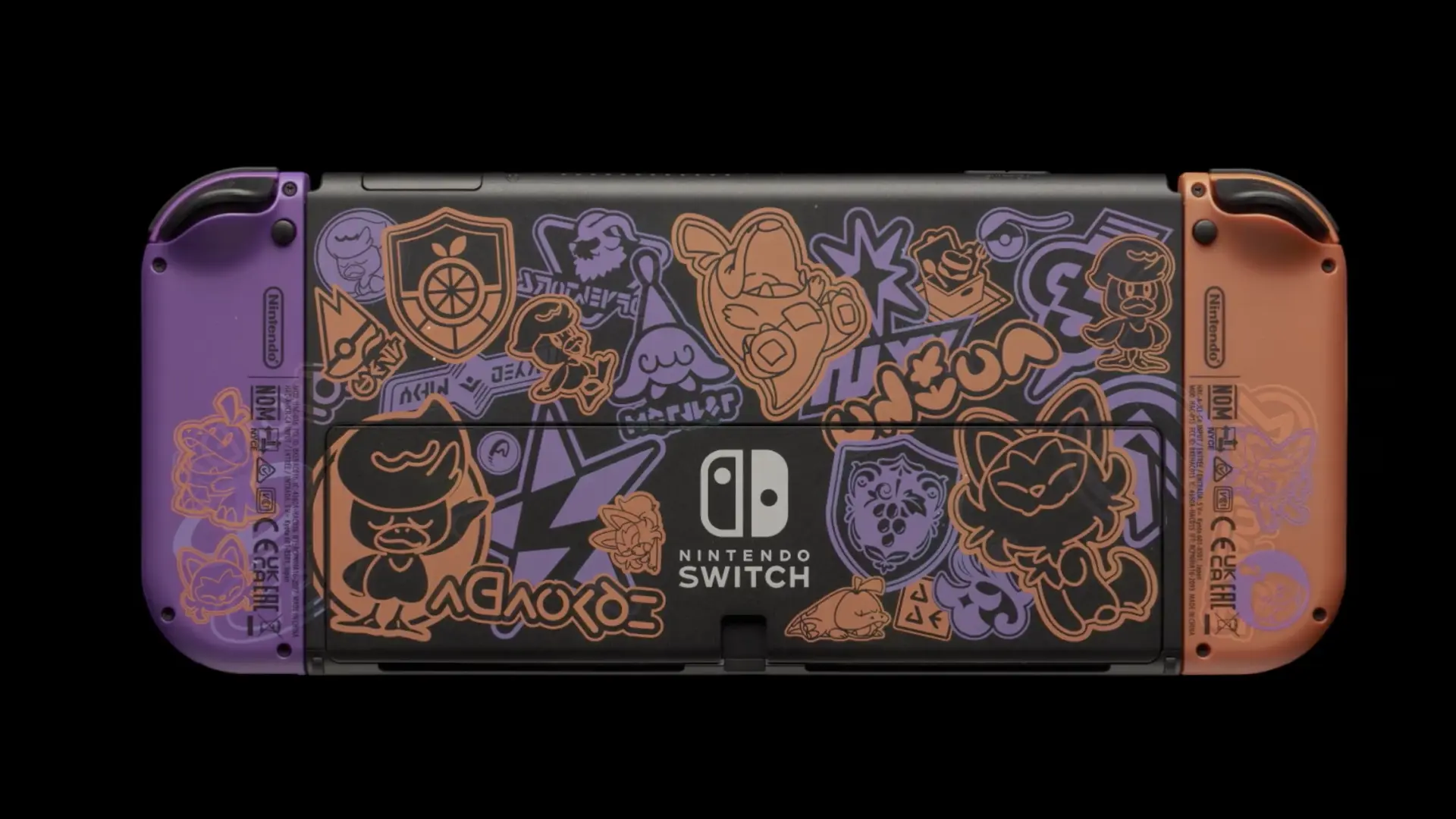 La Edición Especial de la Nintendo Switch OLED: ahora personalizada con Pokémon Escarlata y Púrpura