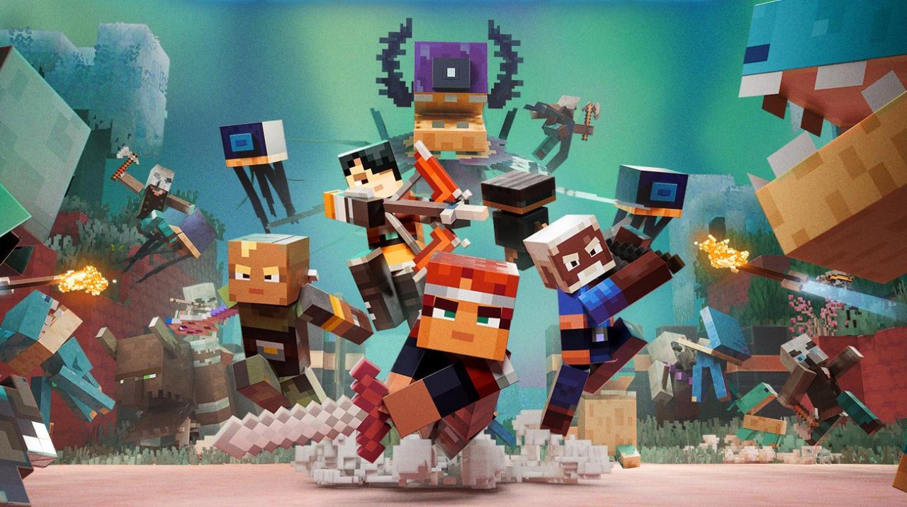 Artigianato, interfaccia e combattimenti: come si evolve il gameplay di Minecraft Dungeons II.