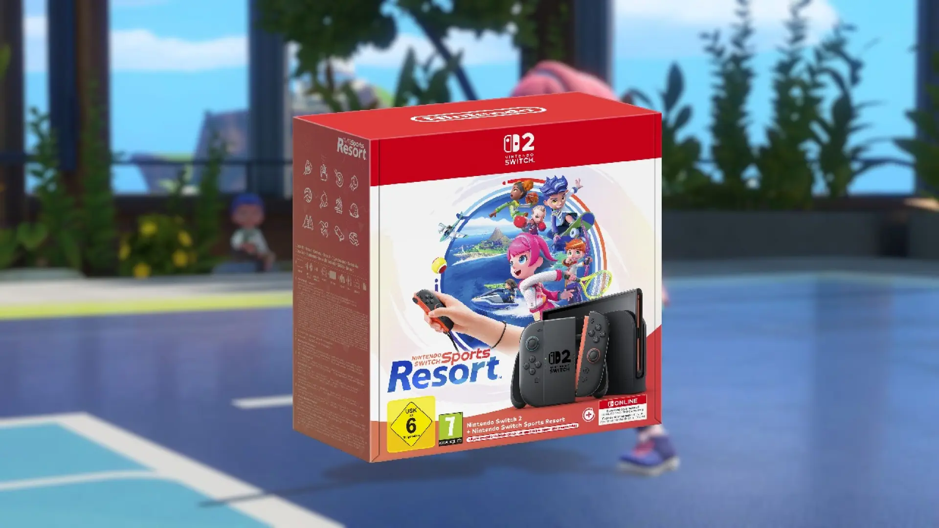 El nuevo pack de Switch 2 con Nintendo Switch Sports Resort y tres meses de suscripción a NSO llegará en octubre a las tiendas