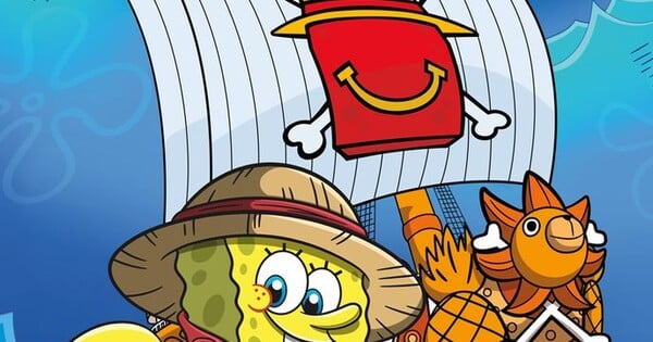 McDonald's Offers One Piece x SpongeBob SquarePants Happy Meals Around the World