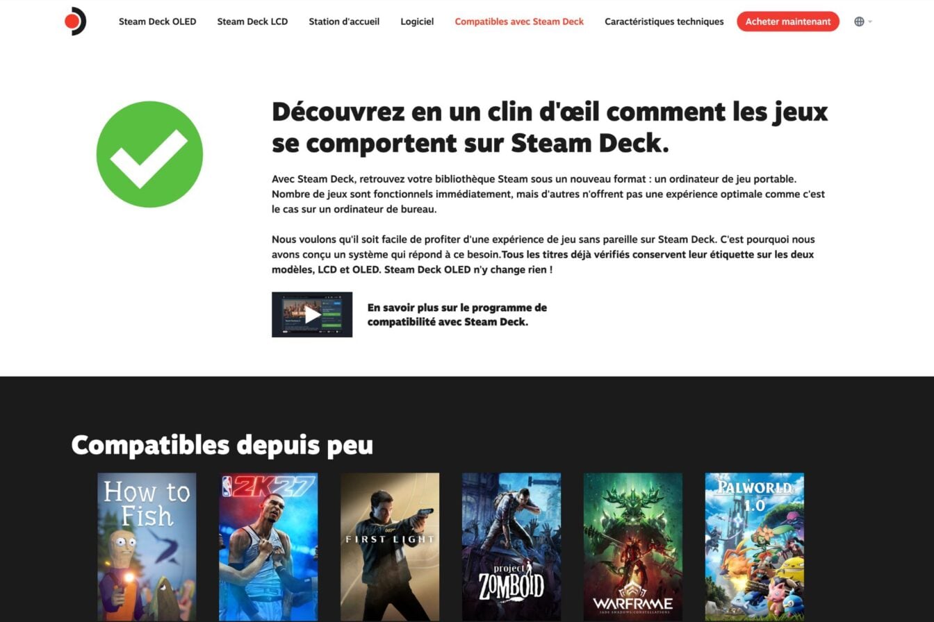 Le Steam Deck passe la barre des 30 000 jeux « compatibles » :  un chiffre à prendre avec des pincettes