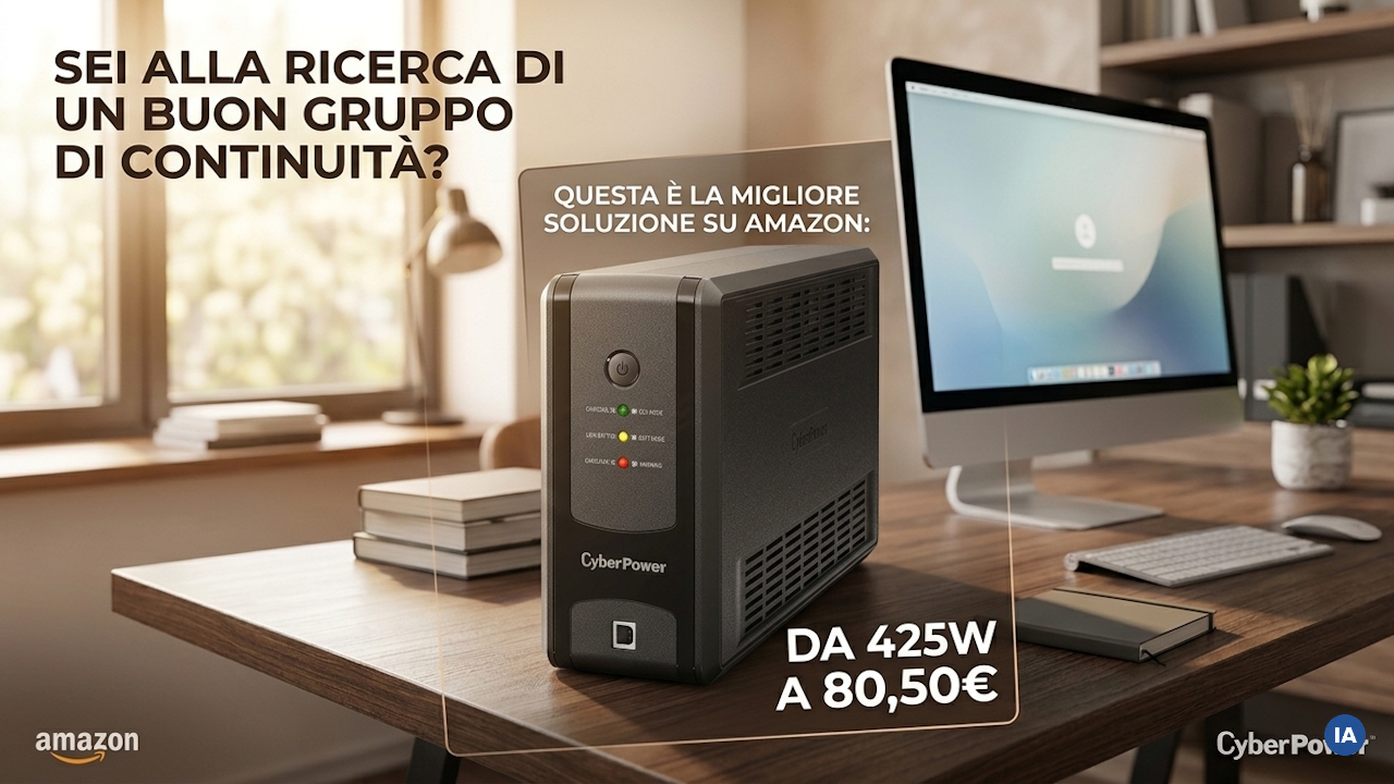 Sei alla ricerca di un buon gruppo di continuità? Questa è la migliore soluzione su Amazon: da 425W a 80,50