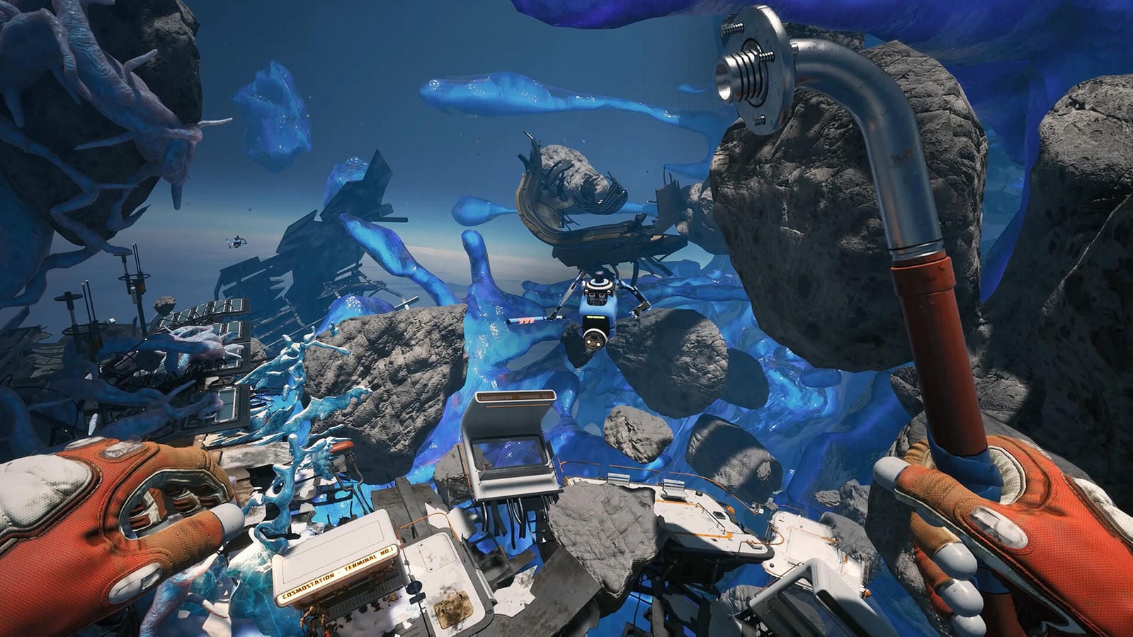 宇宙“ガラクタDIY”サバイバル『Breathedge 2』期待にたがわぬ好発進。オッサン＆チキンが「ありあわせ装備」で銀河を救う、危険だらけトンチキ珍道中