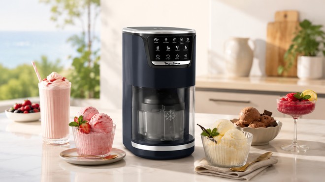 Gelato fatto in casa prima che finisca lestate: Moulinex Dolci su Amazon a 189