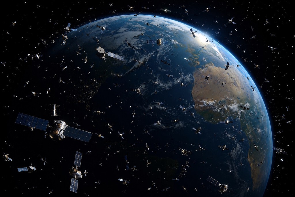 La solución al caos de tener tantos satélites en el cielo es ridículamente simple: la pintura más negra del mundo
